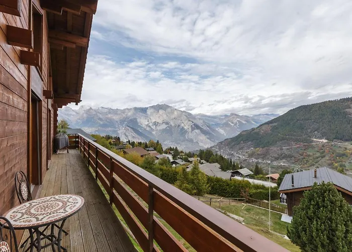 La Taniere - Cozy With Incredible Views And Parking Alpstuga La Tzoumaz
